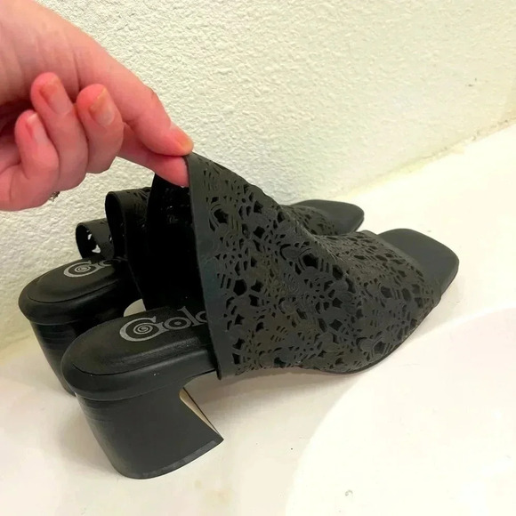 Golo black wedges size 8.5 - Picture 1 of 7